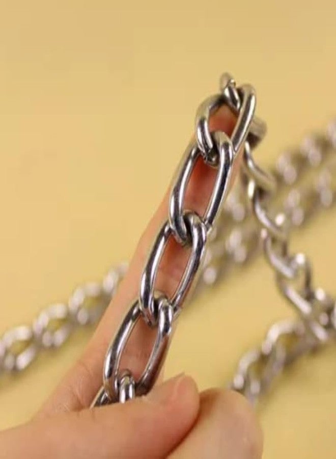 KittuPet Metal Dog Leash Chew Proof Dog Chain Heavy Duty Sturdy Pet Leash with Padded Handle for Large Medium Dogs - Image 4